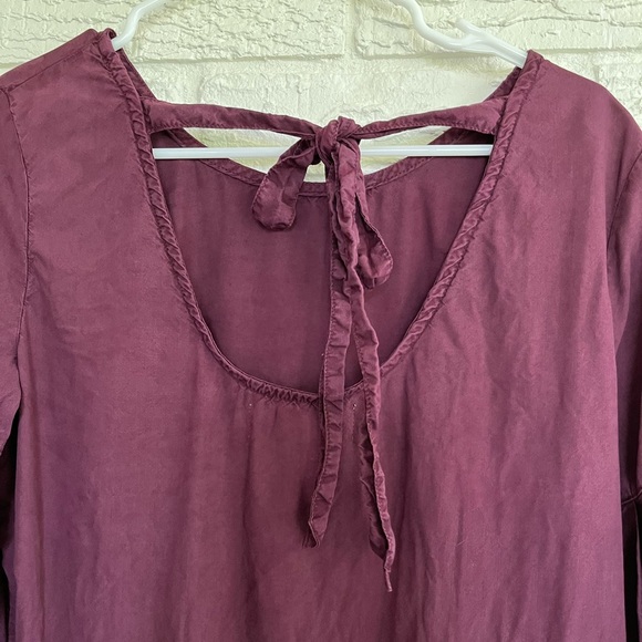 Anthropologie Cloth and Stone Purple Dress - Picture 4 of 7